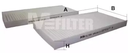 K 9102-2 MFILTER Фильтр, воздух во внутренном пространстве K 9102-2 MFILTER Фильтр, воздух во внутренном пространстве